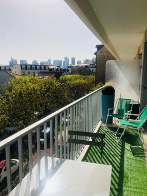 Appartement luxueux avec balcon à La Défense